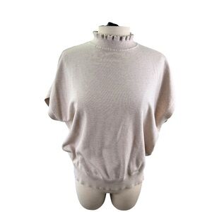 Milano Cream Cowl Neck Sweater